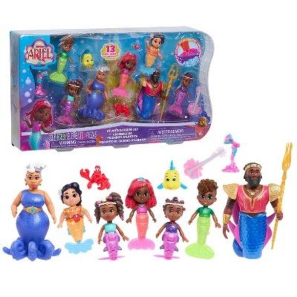 Open Box - Ariel - Disney Junior Ariel Atlantica Figure Set Blue - Picture 1 of 4